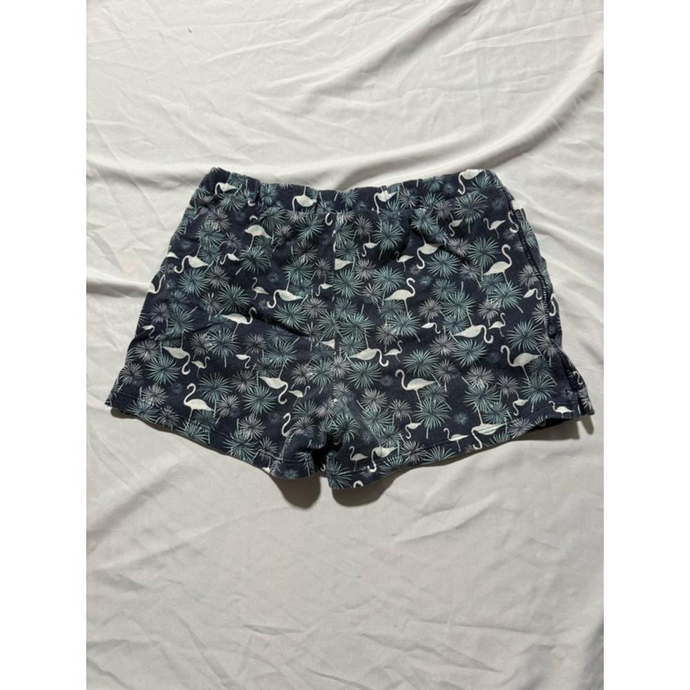 Girls Gap Shorts Size 12 Blue Flamingo Print - Picture 2 of 3